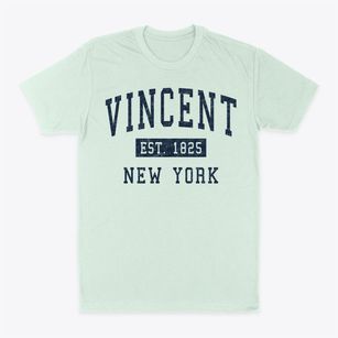 Vincent New York Classic Established Classic Dad T-Shirt