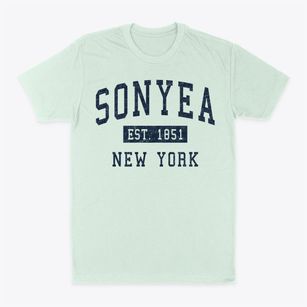 Sonyea New York Classic Established Classic Dad T-Shirt