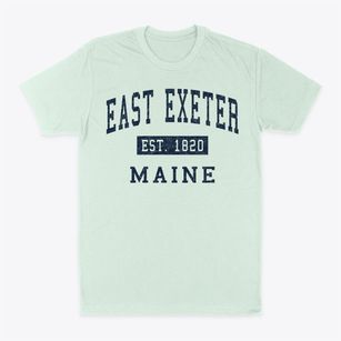 East Exeter Maine Classic Established Classic Dad T-Shirt