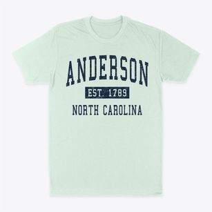 Anderson North Carolina Classic Established Classic Dad T-Shirt