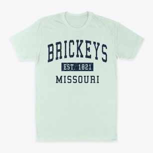 Brickeys Missouri Classic Established Classic Dad T-Shirt