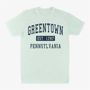 Greentown Pennsylvania Classic Established Classic Dad T-Shirt