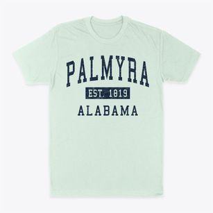 Palmyra Alabama Classic Established Classic Dad T-Shirt