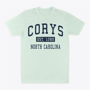 Corys North Carolina Classic Established Classic Dad T-Shirt
