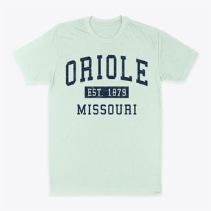 Oriole Missouri Classic Established Classic Dad T-Shirt