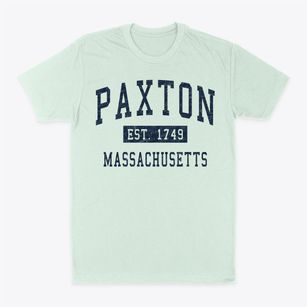 Paxton Massachusetts Classic Established Classic Dad T-Shirt