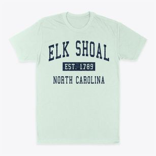 Elk Shoal North Carolina Classic Established Classic Dad T-Shirt