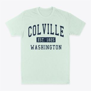 Colville Washington Classic Established Classic Dad T-Shirt