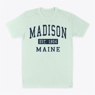 Madison Maine Classic Established Classic Dad T-Shirt