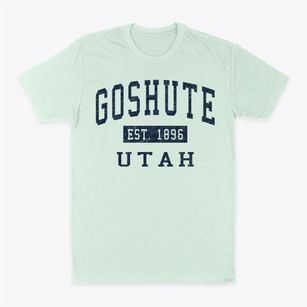 Goshute Utah Classic Established Classic Dad T-Shirt