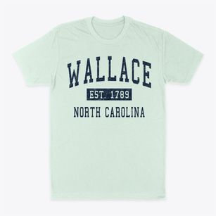 Wallace North Carolina Classic Established Classic Dad T-Shirt