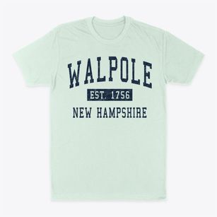 Walpole New Hampshire Classic Established Classic Dad T-Shirt