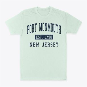 Port Monmouth New Jersey Classic Established Classic Dad T-Shirt