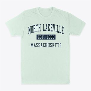 North Lakeville Massachusetts Classic Established Classic Dad T-Shirt