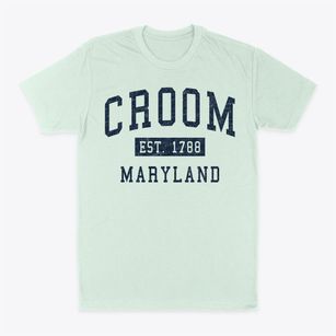 Croom Maryland Classic Established Classic Dad T-Shirt