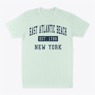 East Atlantic Beach New York Classic Established Classic Dad T-Shirt