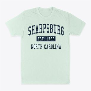 Sharpsburg North Carolina Classic Established Classic Dad T-Shirt
