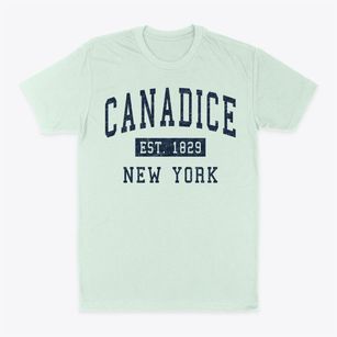 Canadice New York Classic Established Classic Dad T-Shirt