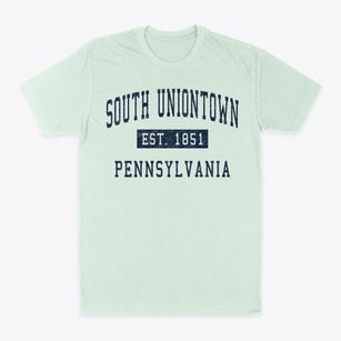 South Uniontown Pennsylvania Classic Established Classic Dad T-Shirt