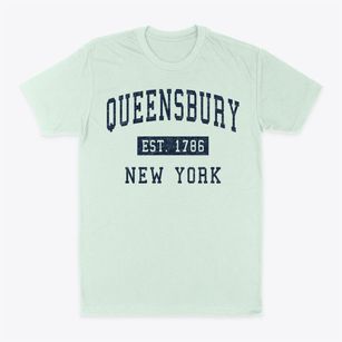 Queensbury New York Classic Established Classic Dad T-Shirt