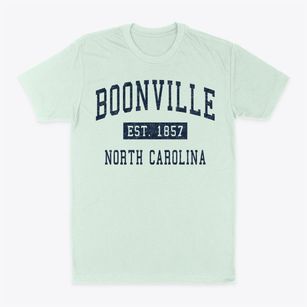Boonville North Carolina Classic Established Classic Dad T-Shirt