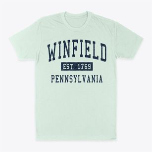 Winfield Pennsylvania Classic Established Classic Dad T-Shirt