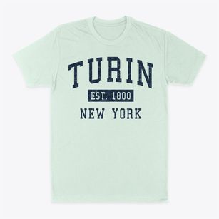 Turin New York Classic Established Classic Dad T-Shirt