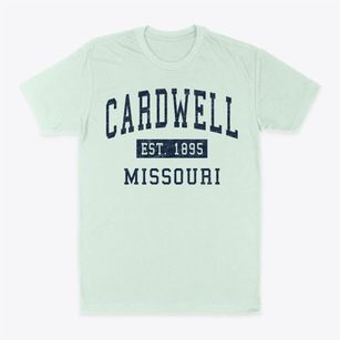 Cardwell Missouri Classic Established Classic Dad T-Shirt