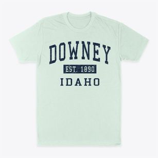 Downey Idaho Classic Established Classic Dad T-Shirt