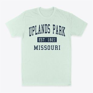 Uplands Park Missouri Classic Established Classic Dad T-Shirt