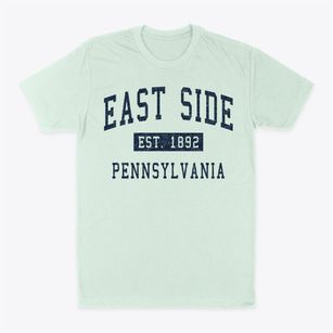 East Side Pennsylvania Classic Established Classic Dad T-Shirt