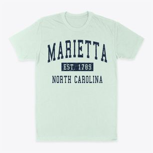 Marietta North Carolina Classic Established Classic Dad T-Shirt