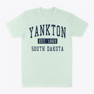 Yankton South Dakota Classic Established Classic Dad T-Shirt