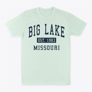 Big Lake Missouri Classic Established Classic Dad T-Shirt