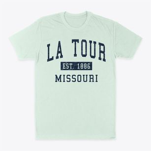 La Tour Missouri Classic Established Classic Dad T-Shirt