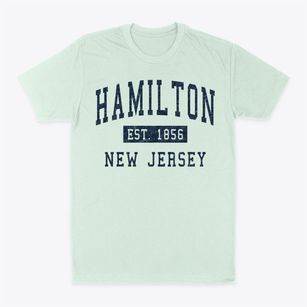 Hamilton New Jersey Classic Established Classic Dad T-Shirt