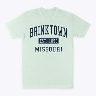 Brinktown Missouri Classic Established Classic Dad T-Shirt