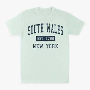 South Wales New York Classic Established Classic Dad T-Shirt