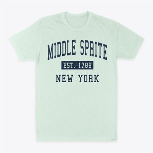 Middle Sprite New York Classic Established Classic Dad T-Shirt