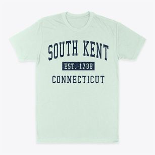 South Kent Connecticut Classic Established Classic Dad T-Shirt
