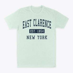 East Clarence New York Classic Established Classic Dad T-Shirt