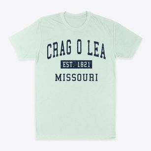 Crag O Lea Missouri Classic Established Classic Dad T-Shirt