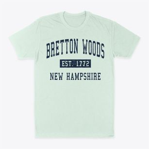 Bretton Woods New Hampshire Classic Established Classic Dad T-Shirt