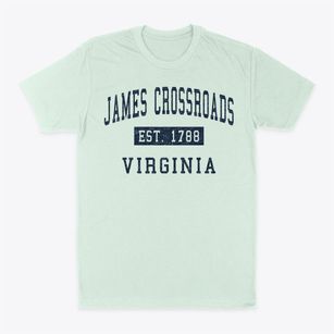 James Crossroads Virginia Classic Established Classic Dad T-Shirt