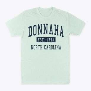 Donnaha North Carolina Classic Established Classic Dad T-Shirt