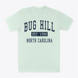 Bug Hill North Carolina Classic Established Classic Dad T-Shirt
