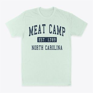 Meat Camp North Carolina Classic Established Classic Dad T-Shirt