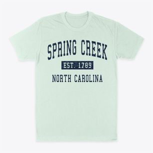 Spring Creek North Carolina Classic Established Classic Dad T-Shirt
