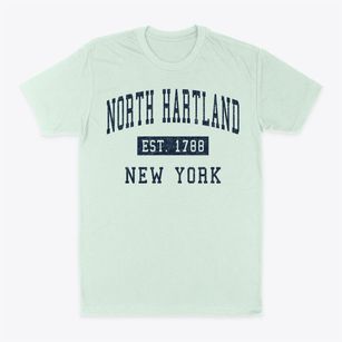 North Hartland New York Classic Established Classic Dad T-Shirt