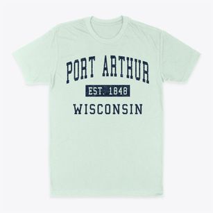 Port Arthur Wisconsin Classic Established Classic Dad T-Shirt
